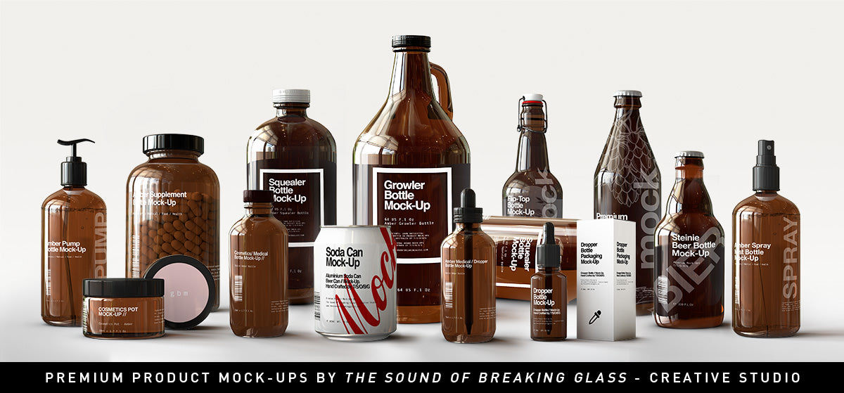 The Studio Pro Collection | Premium Mock-Ups for Packaging, Branding & Logo