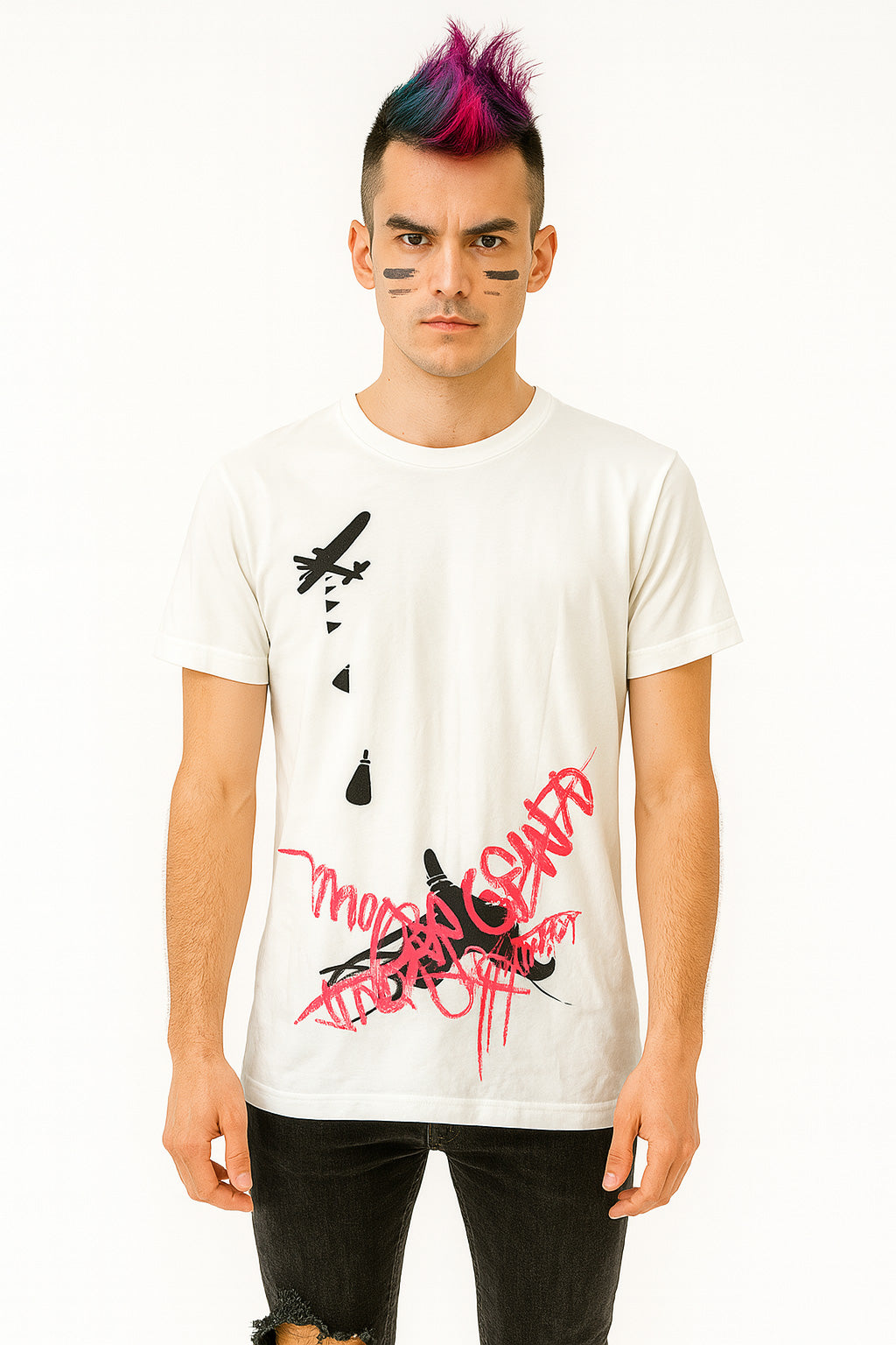 Bleach Bomb - IOSHVA Unisex T-Shirt - White