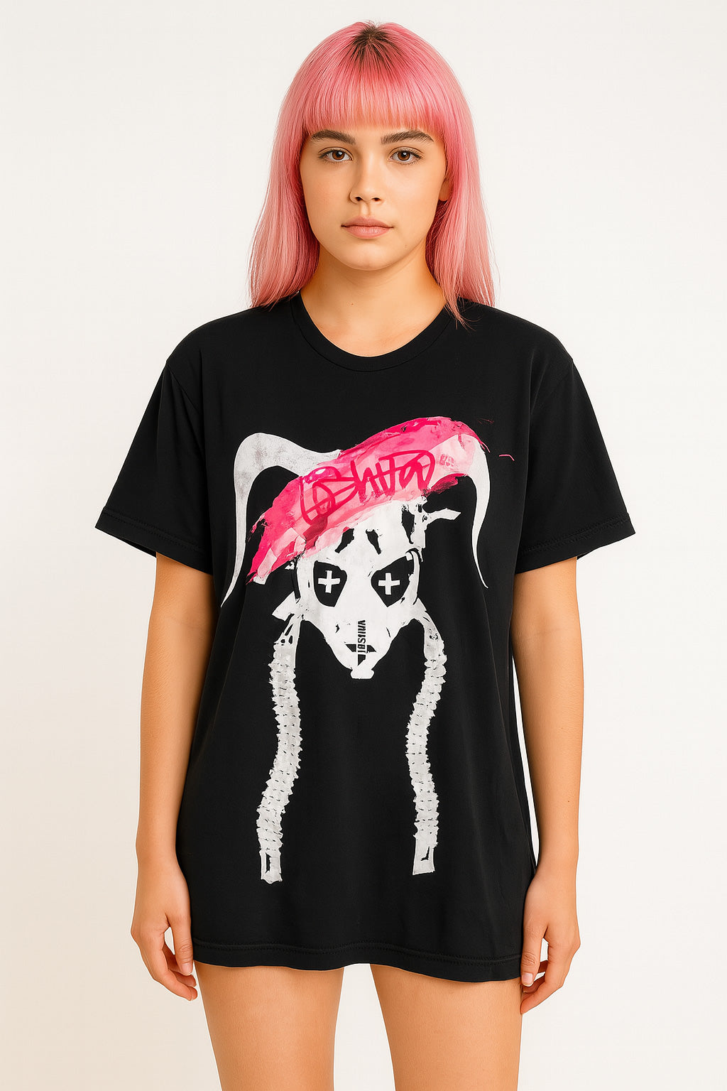 Diffuse - IOSHVA Women's Black T-Shirt - WM