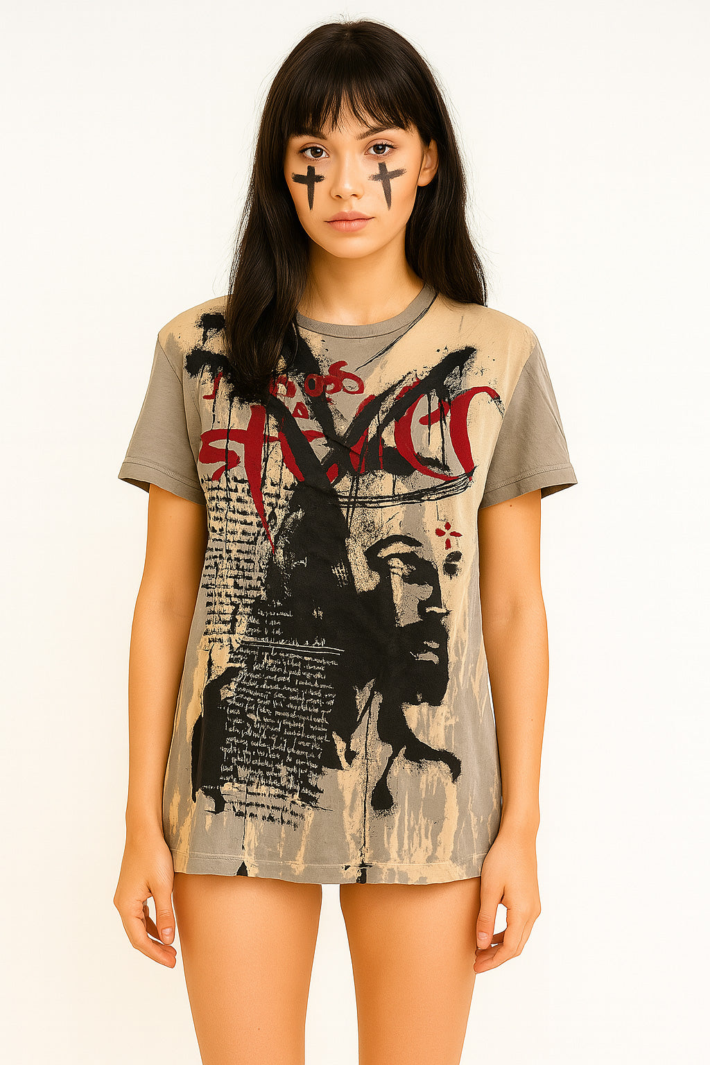 SAVIOUR - IOSHVA Women's T-Shirt Tan