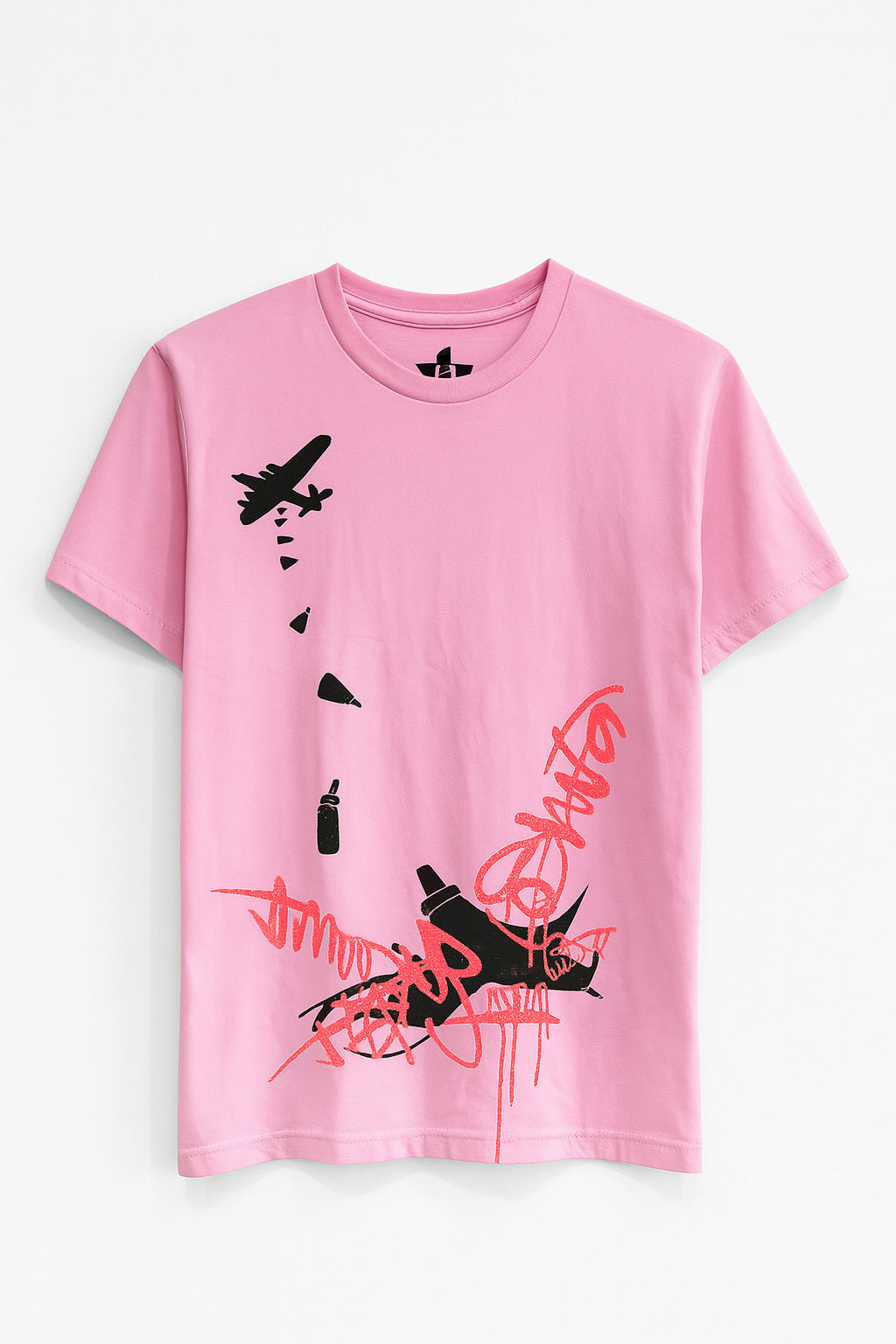 Bleach Bomb - IOSHVA UNISEX  T-Shirt - PINK