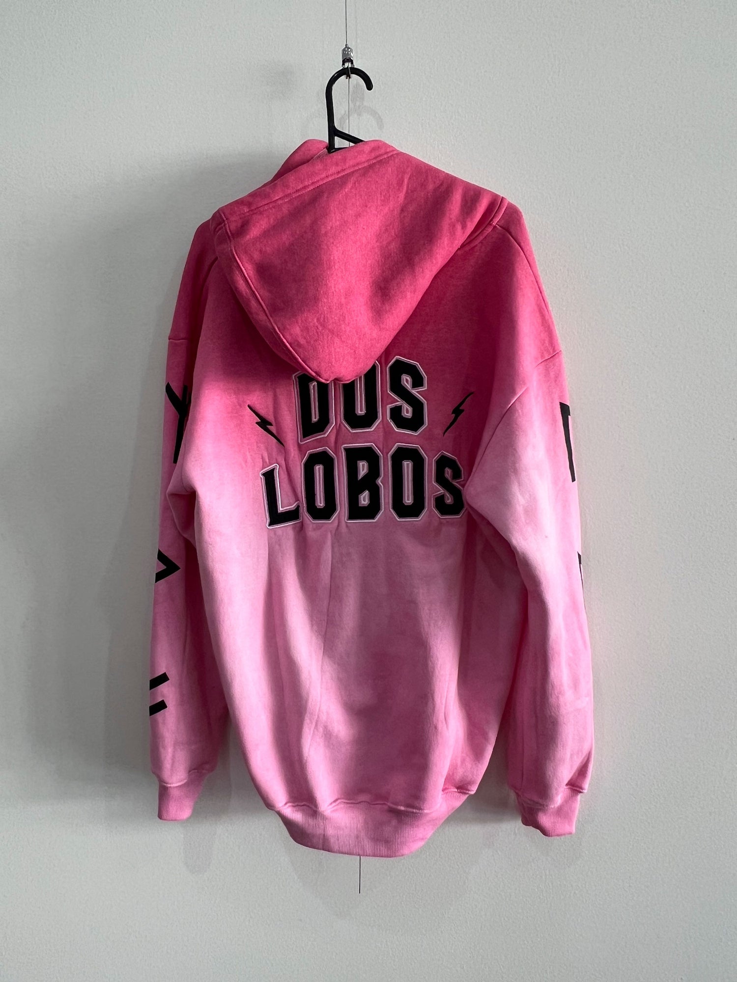 Savage Wolves - ROSE FADE - Cotton Fleece Hoodie