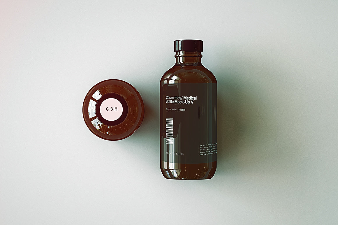 SUPPLEMENT BOTTLE MOCK-UP BUNDLE - Vitamins, Pills, Supplements Bottle Mock-Up