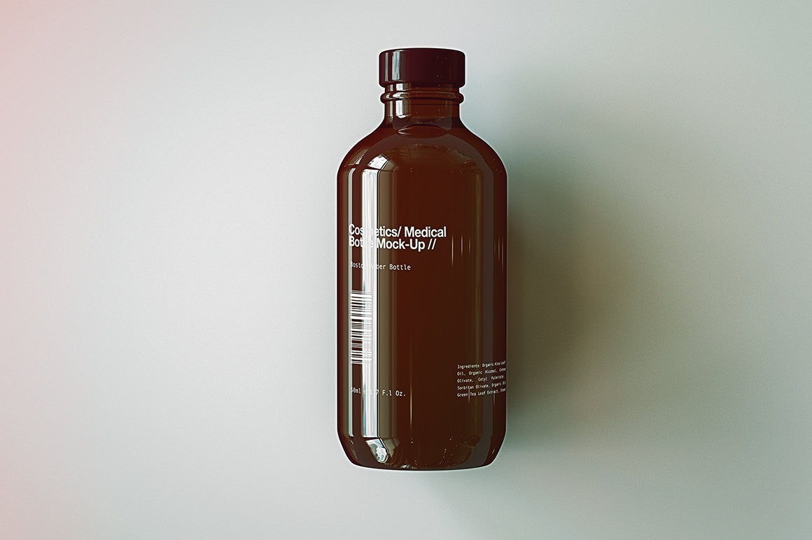 SUPPLEMENT BOTTLE MOCK-UP BUNDLE - Vitamins, Pills, Supplements Bottle Mock-Up