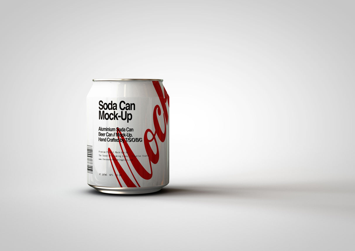 Mini Soda | Drink Can | Beer Can Mock-Up