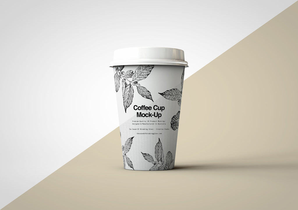 Disposable Coffee Cup Mock-Up