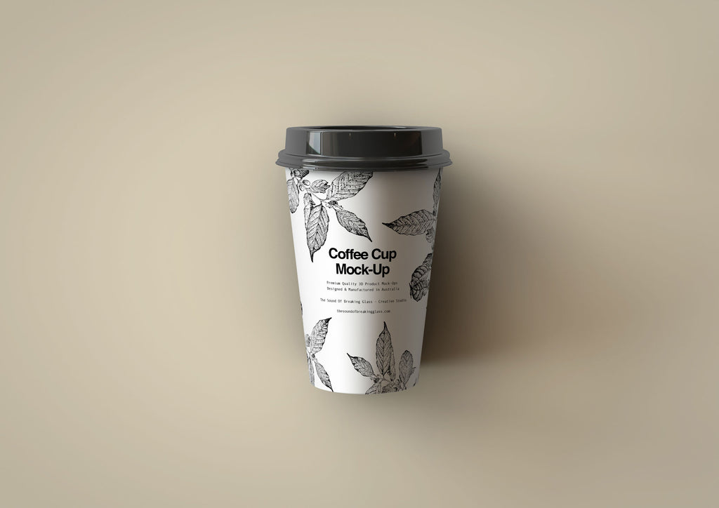 Disposable Coffee Cup Mock-Up