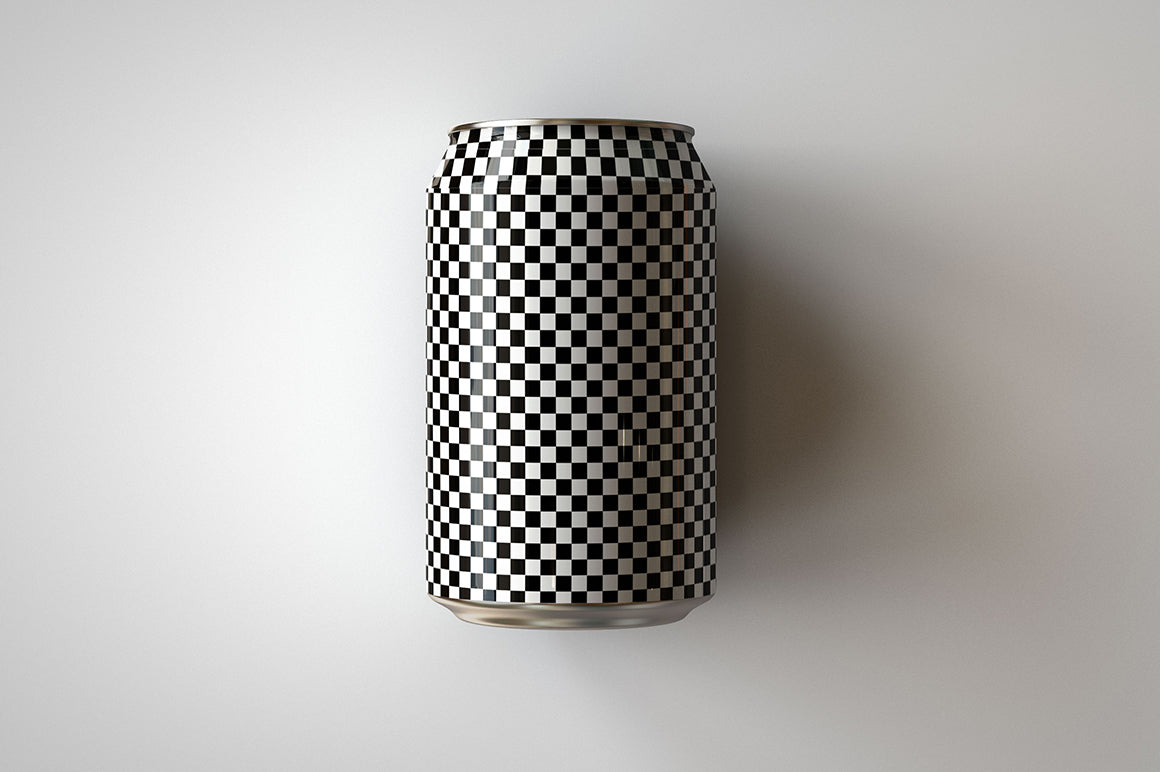 Soda Can | Beer Can Mock-Up | 355ml - 375ml - 12 US Fl oz