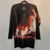 Long Sleeve Rashguard by Dos Lobos - Crash & Burn