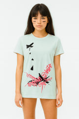 Bleach Bomb - IOSHVA Women's T-Shirt - Baby Blue