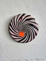 Hypnotic Spiral - Circular Wall Tile