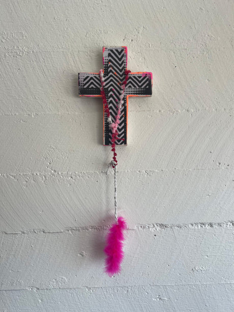 Neon Hallucination - Cross Mini