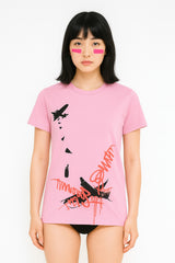 Bleach Bomb - IOSHVA UNISEX  T-Shirt - PINK