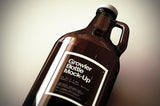 Growler Beer Bottle Mock-Up