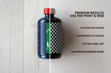 POISON Medical Bottle - Tea-Tree Oil Bottle Mock-Up | Antiseptic Bottle Mock-Up