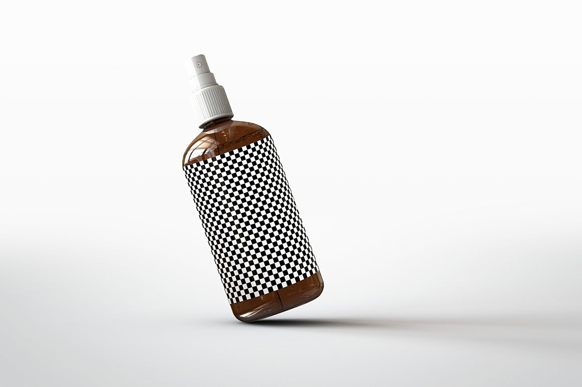 Amber Spray | Mist | Spritzer Bottle Mock-Up