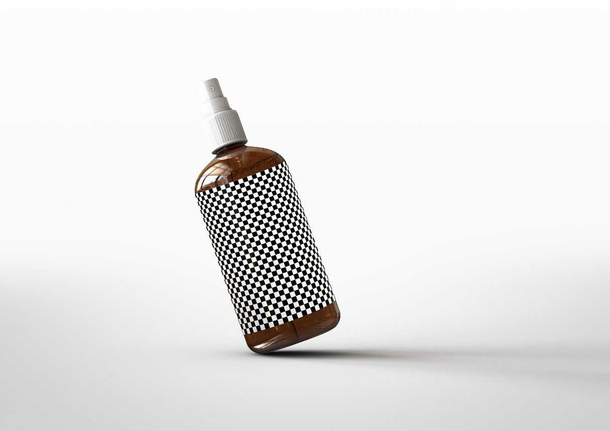 Amber Mist | Hair Spray | Spritzer Bottle Mock-Up