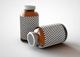 Amber Supplement | Pills Bottle Mock-Up