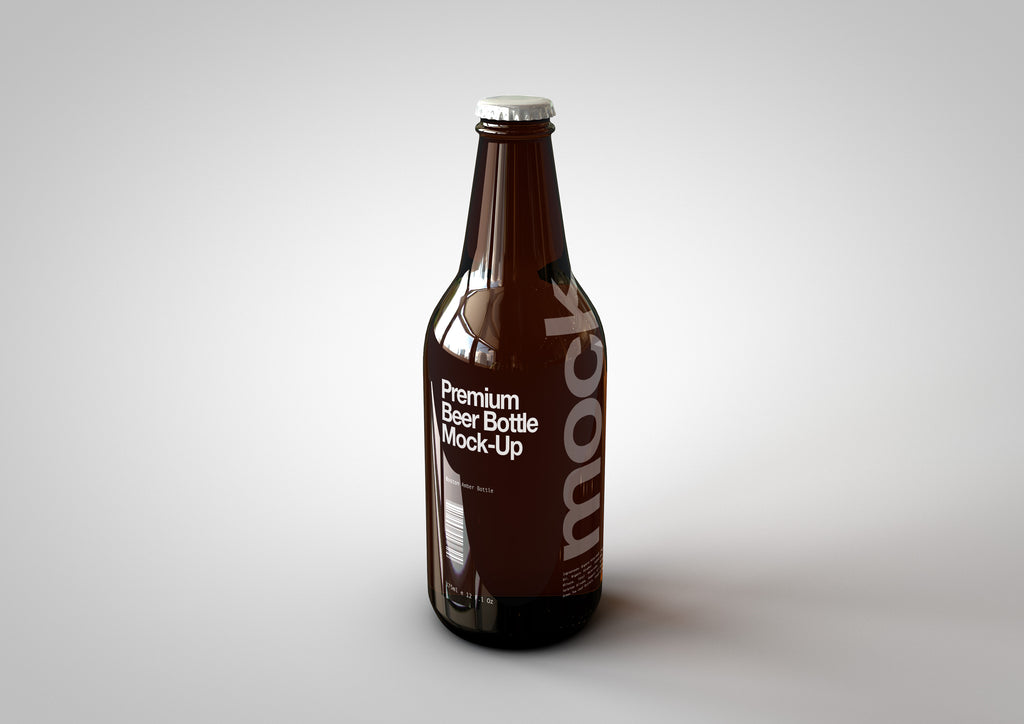 US Beer | Lager Mock-Up 330ml | 11 Fl Oz