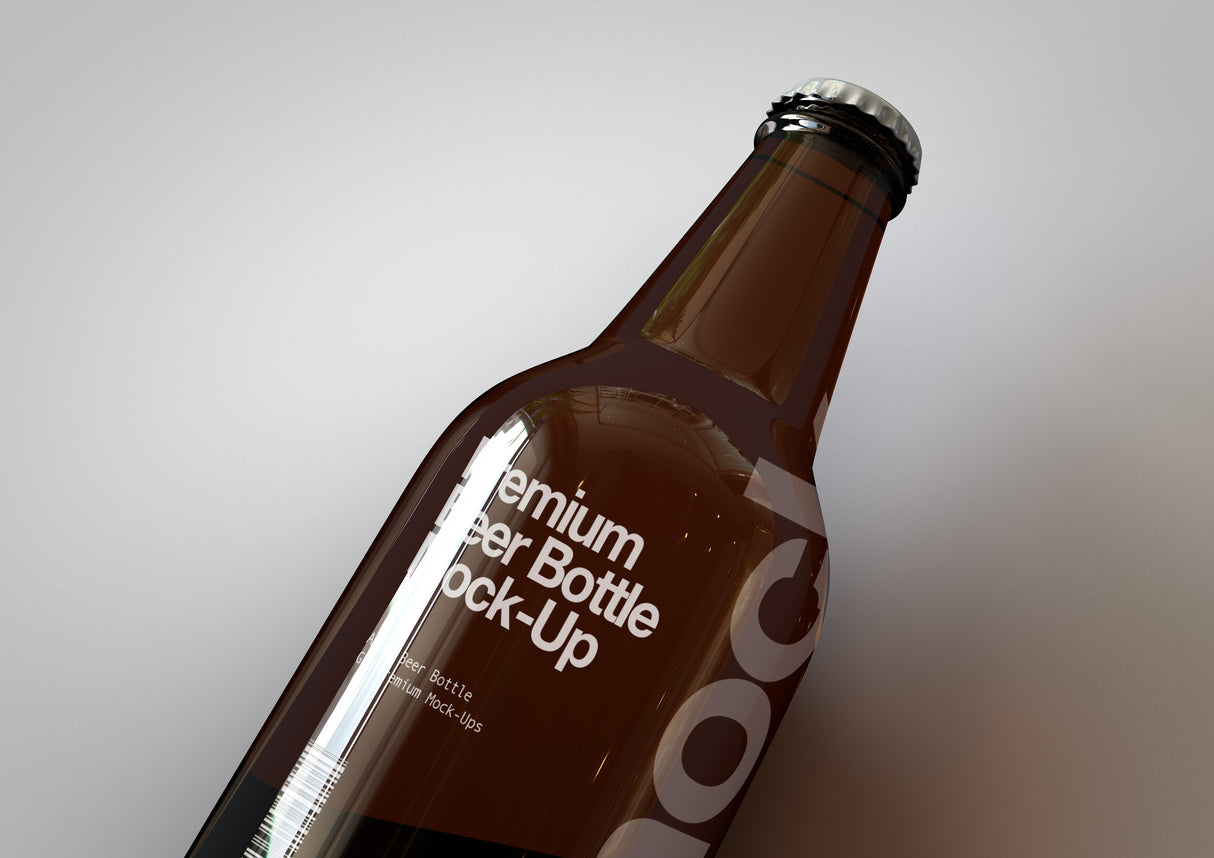 US Beer | Lager Mock-Up 330ml | 11 Fl Oz