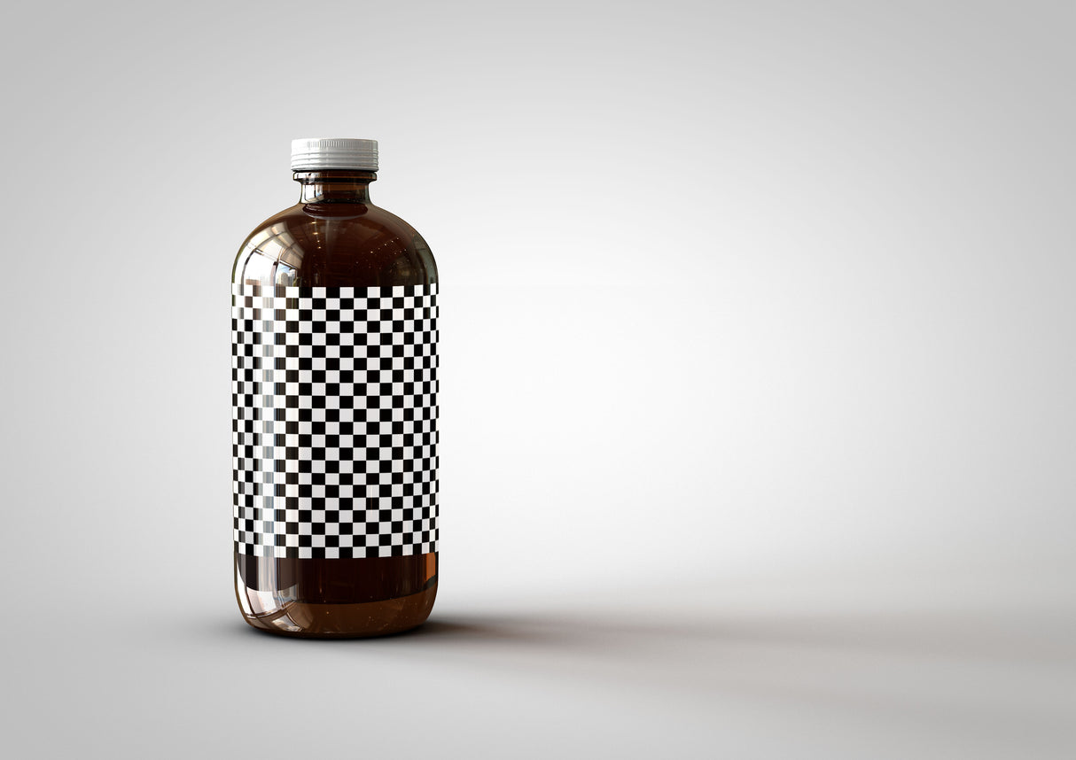 Squealer Bottle | Beer Bottle | Cold Brew Coffee Bottle | Craft Beer Bottle Mock-Up