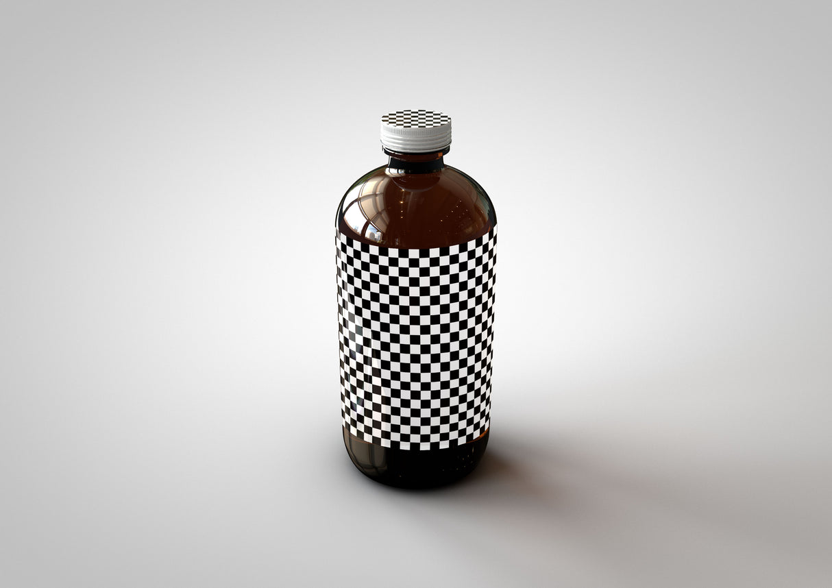 Squealer Bottle | Beer Bottle | Cold Brew Coffee Bottle | Craft Beer Bottle Mock-Up