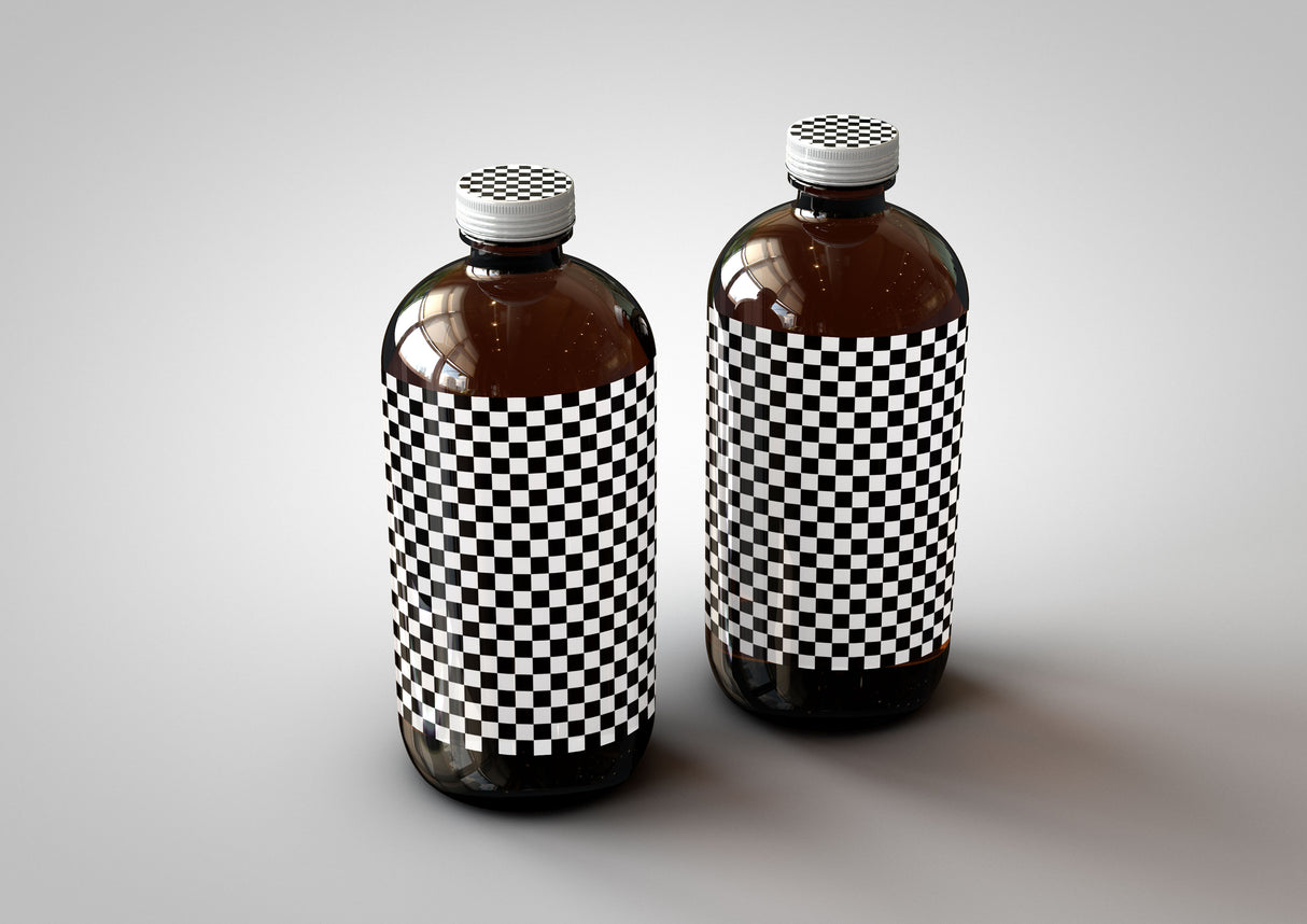 Squealer Bottle | Beer Bottle | Cold Brew Coffee Bottle | Craft Beer Bottle Mock-Up