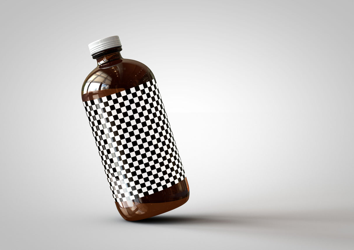 Squealer Bottle | Beer Bottle | Cold Brew Coffee Bottle | Craft Beer Bottle Mock-Up