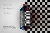 Cold Brew Coffee Bottle Mock-Up | Squealer Bottle Mock-Up