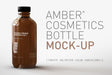 Amber Cosmetics Medical Bottle Mock-Up