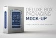 Deluxe White Box Mock-Up | Small Box Packaging Mock-Up