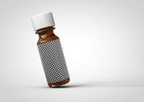 Amber Vial Bottle | Essential Oils Bottle Mock-Up