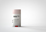 Flat White Ellipse Plastic Deodorant Stick Mock-Up | Lip Balm Tube Mock-Up