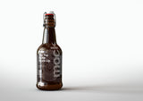 Flip Top Beer Bottle Mock-Up | Sauce Bottle Mock-Up