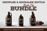 Growler Bottle | Beer Bottle | Beer Jug | Craft Beer Bottle Mock-Up