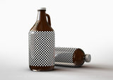 Growler Craft Beer Bottle Jug Mock-Up & Squealer Beer Bottle Mock-Up