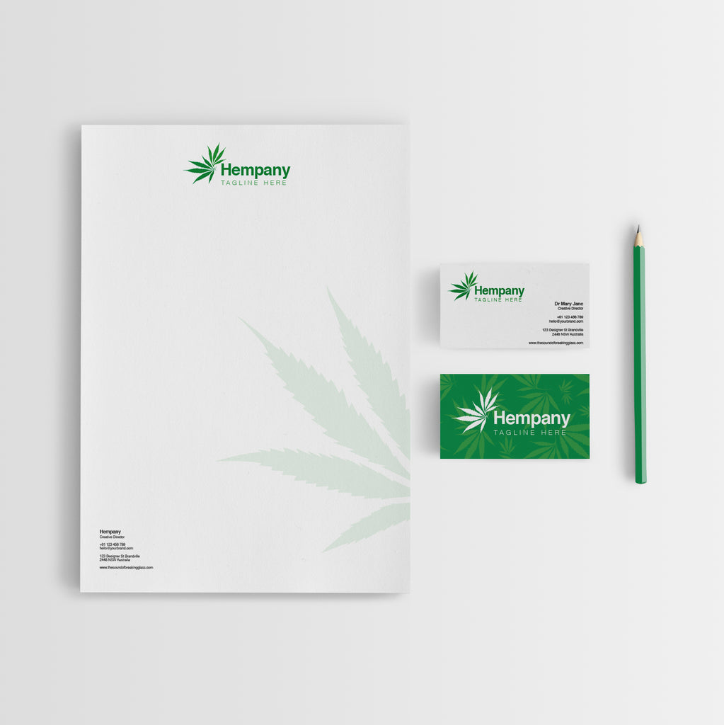 Medical Marijuana - Editable Logo Template & Branding Package