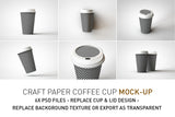 Disposable Coffee Cup Mock-Up