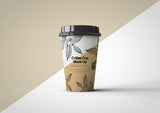 Disposable Coffee Cup Mock-Up