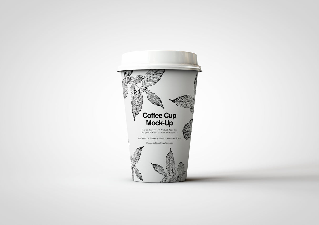 Disposable Coffee Cup Mock-Up