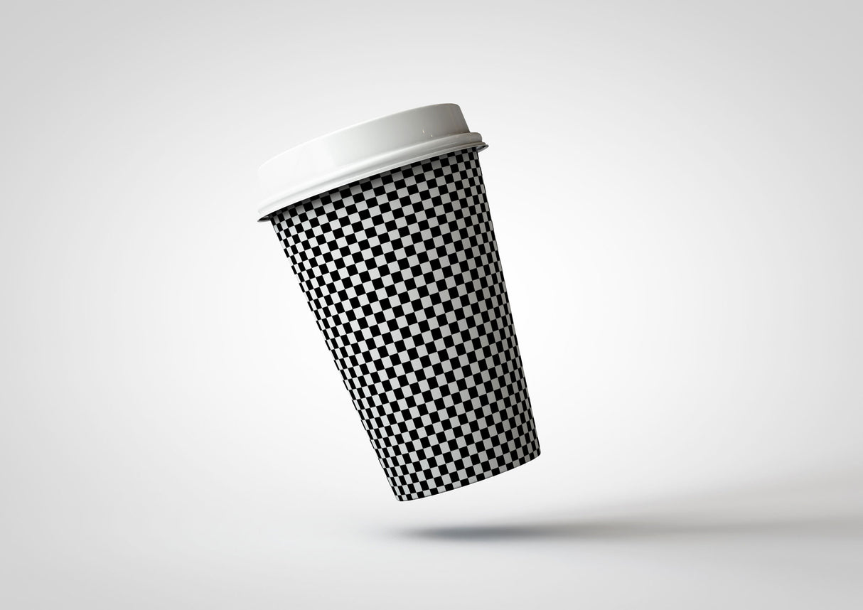 Disposable Coffee Cup Mock-Up