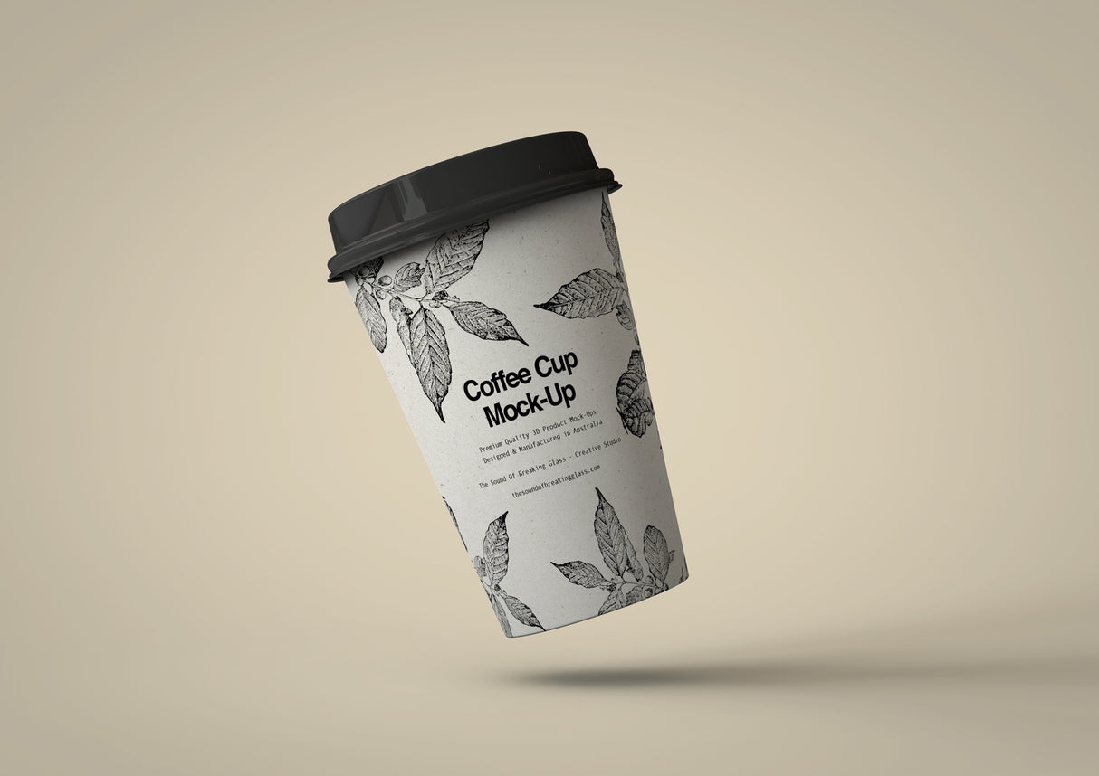 Disposable Coffee Cup Mock-Up