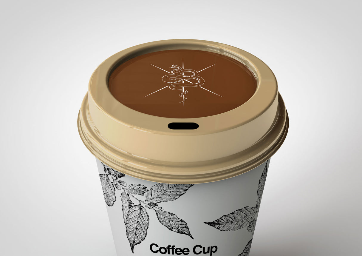 Disposable Coffee Cup Mock-Up