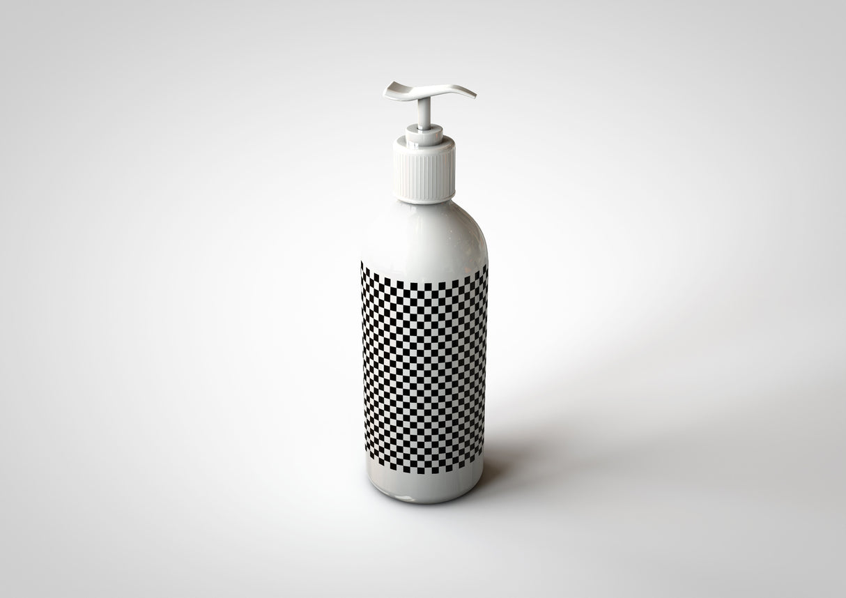 Plastic Pump Bottle Mock-Up