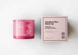 Scented Candle Mock-Up | Glass Candle In Jar & Box Packaging Mock-Up