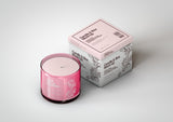 Scented Candle Mock-Up | Glass Candle In Jar & Box Packaging Mock-Up