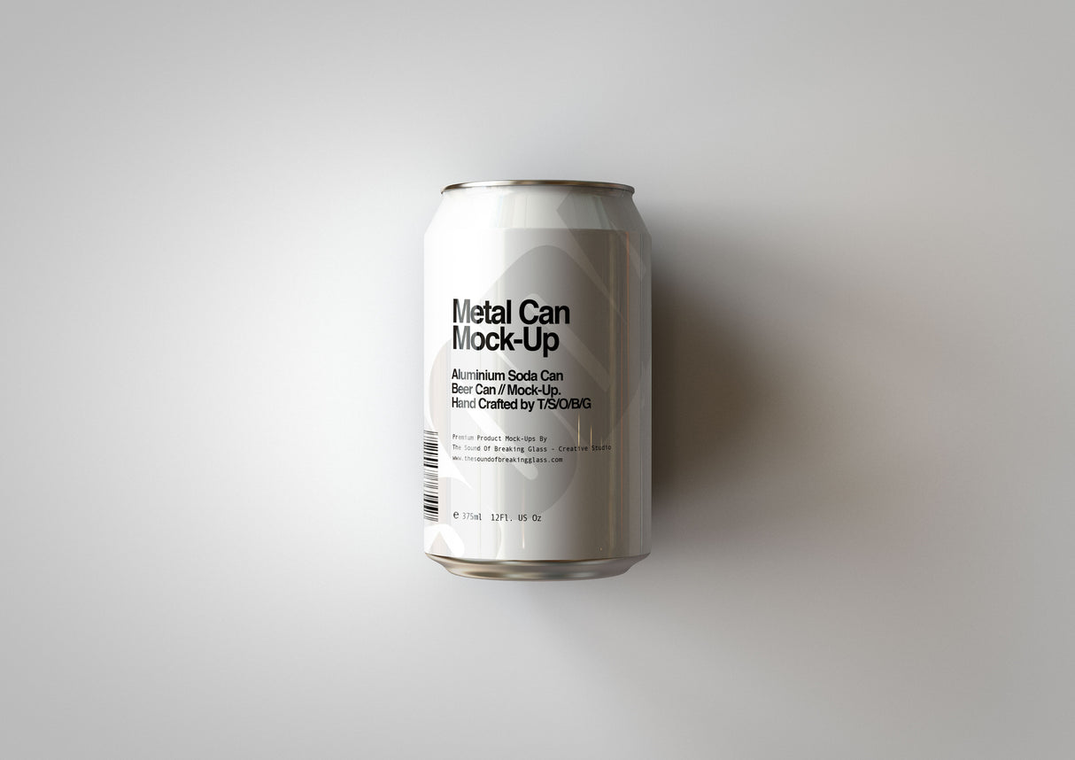 Metal Soda Can & Beer Can Mock-Up Bundle