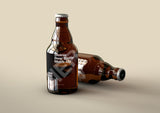 Steinie | Stubby | Craft Beer Bottle Mock-Up