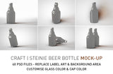 Steinie | Stubby | Craft Beer Bottle Mock-Up