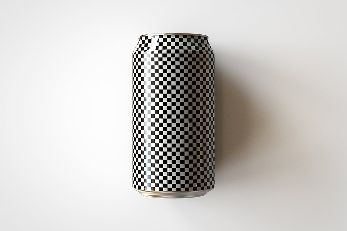 Soda Can | Beer Can Mock-Up | 440ml - 500ml - 14-16 US Fl oz